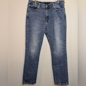 Levi's Men's Size 38x32 511 Straight Medium Wash Blue Jeans